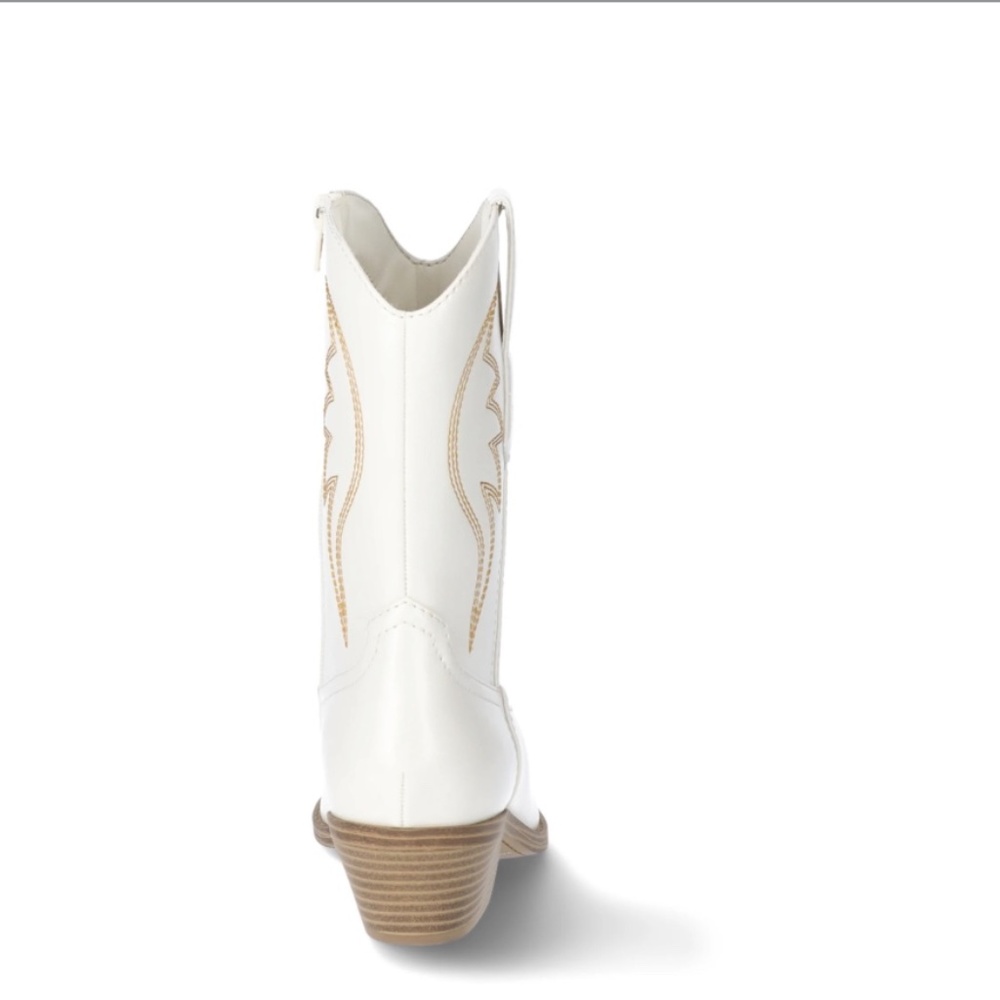 Women's Short Western Boot/Western Cowgirl Cowboy/Cosy Womens Short Cowboy Boots - Picture 3 of 5